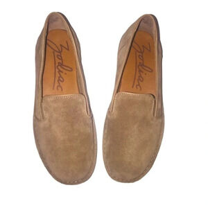 Zodiac Ellie Upper Leather Slip-On Taupgry Loafers Shoes